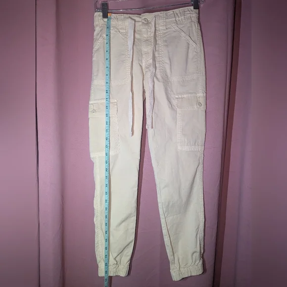 AMERICAN EAGLE Drawstring Cargo Pants 0 Short NWT - Picture 5 of 13